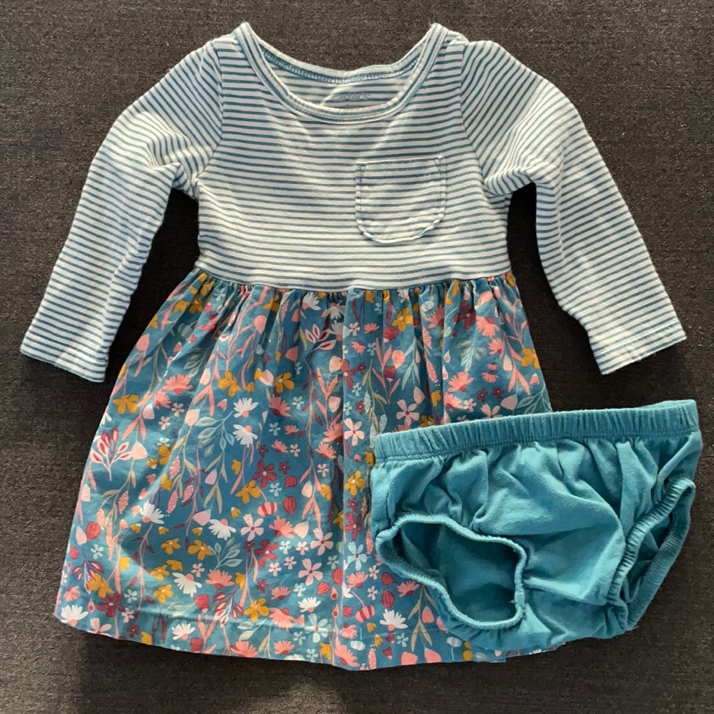 Blue dress